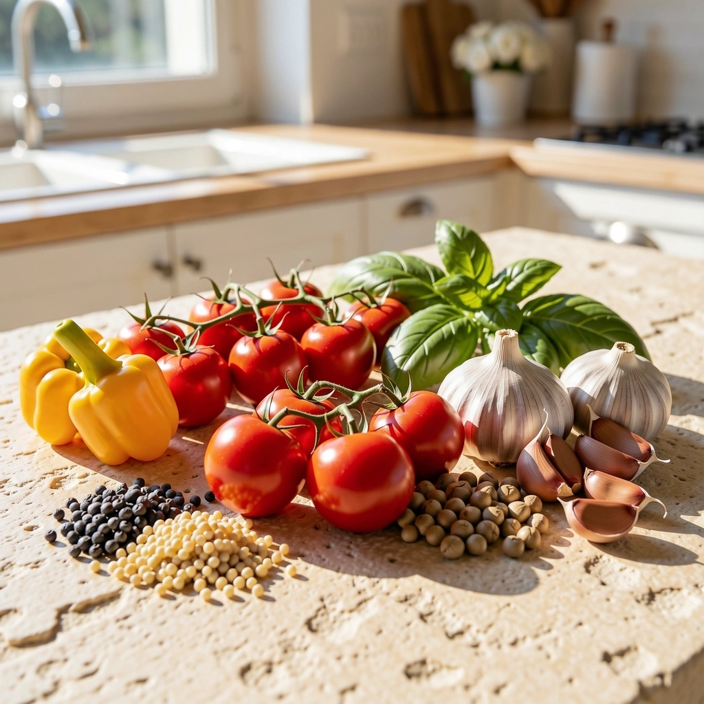 Inhaltsstoffe einer ausgewogenen Ernährung